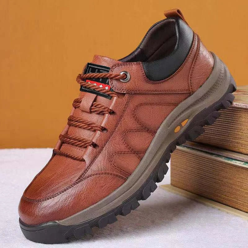 Men's Orthopedic Leather Sneakers - Orto Pro